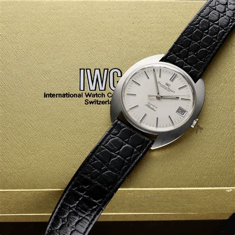 iwc flatline quartz|Vendesi IWC Flatline per 1.650 .